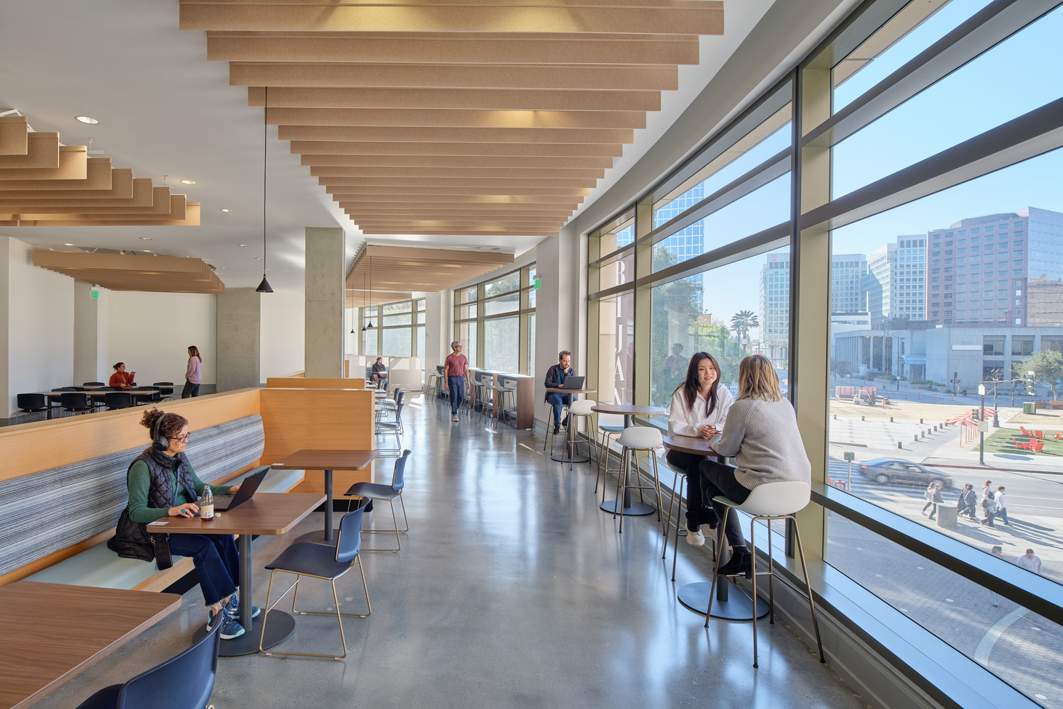 San Jose university library and study space